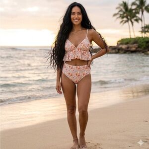Floral Bikini Swim Set